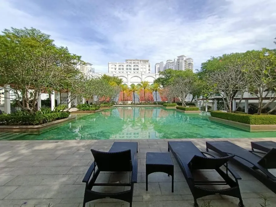 Lägenhet Perfect Marina Stay@ Strait Quay 5 Pax W/ Free Carpark Bagan Jermal